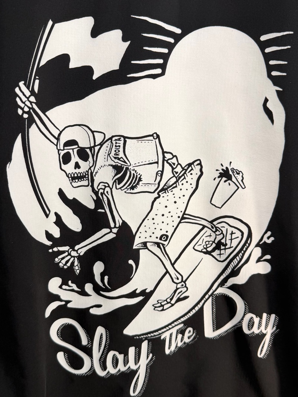 Dutch Bros XL RARE Zip Up Jacket “Slay The Day” VINTAGE DB 1992
